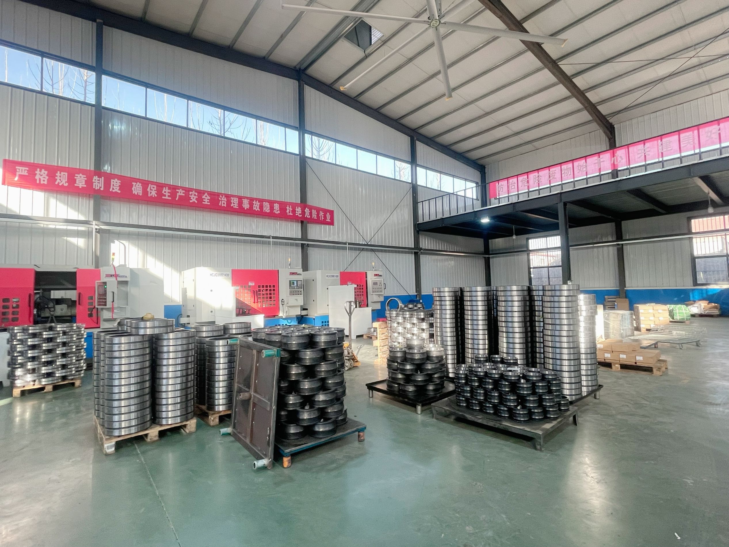 Qingdao qingheng Bearing Co., Ltd a atelier